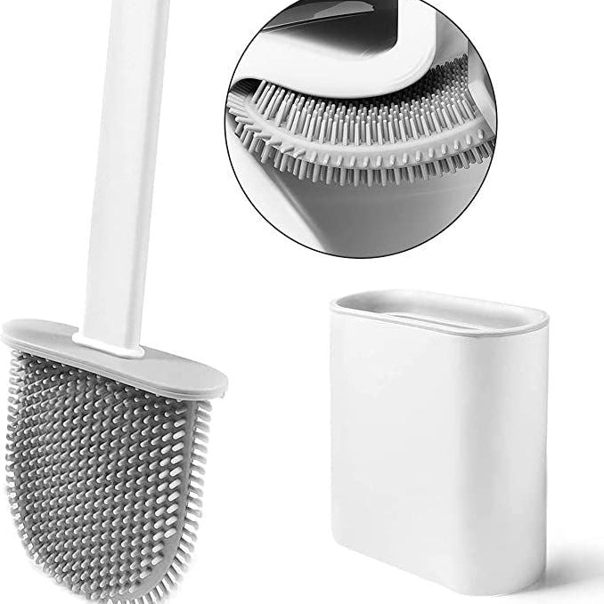 RinseFlow Silicone Toilet Brush