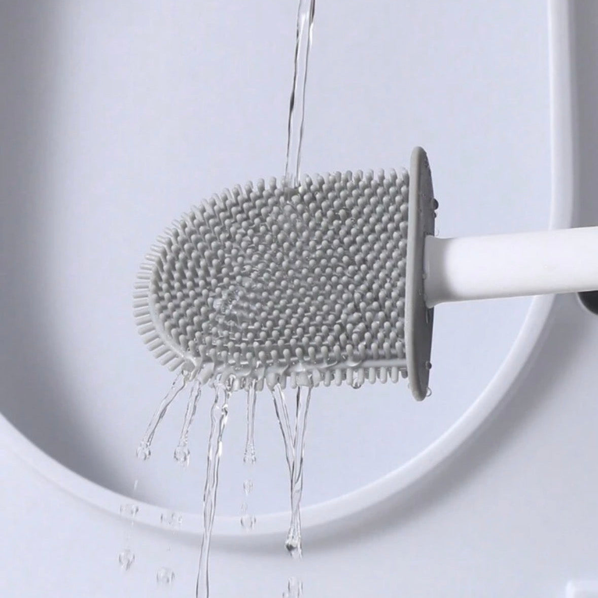 RinseFlow Silicone Toilet Brush